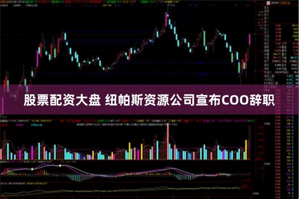 股票配资大盘 纽帕斯资源公司宣布COO辞职
